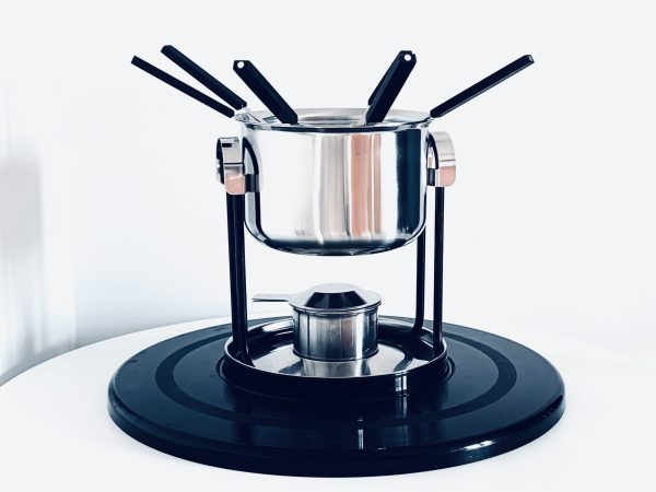 Afbeelding van Stelton Fondue set ontworpen door Erik Magnussen