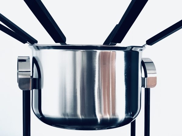 Afbeelding van Stelton Fondue set ontworpen door Erik Magnussen