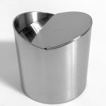 Image of the Stelton seesaw ashtray for non-smokers designed by Aart Roelandt offered in this advertisement.