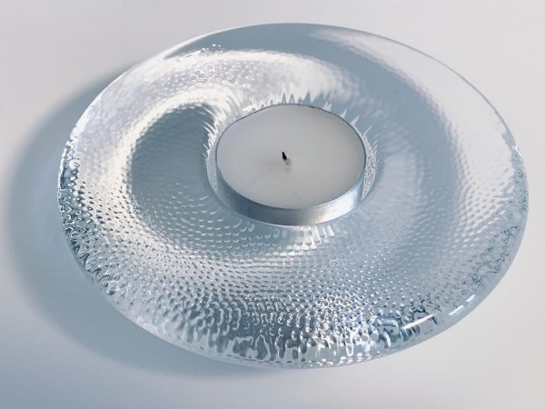 Image of the Iittala Nappi tea light holder transparent offered in this advertisement.
