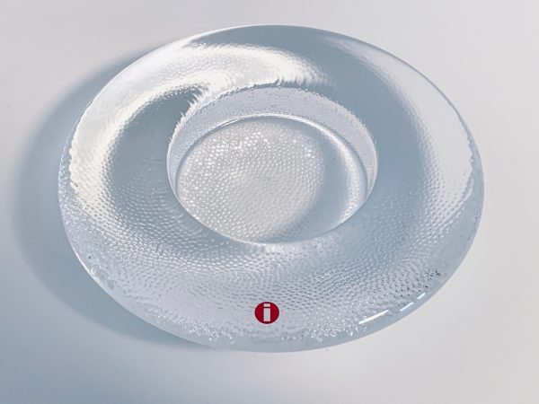 Image of the Iittala Nappi tea light holder transparent large offered in this advertisement.