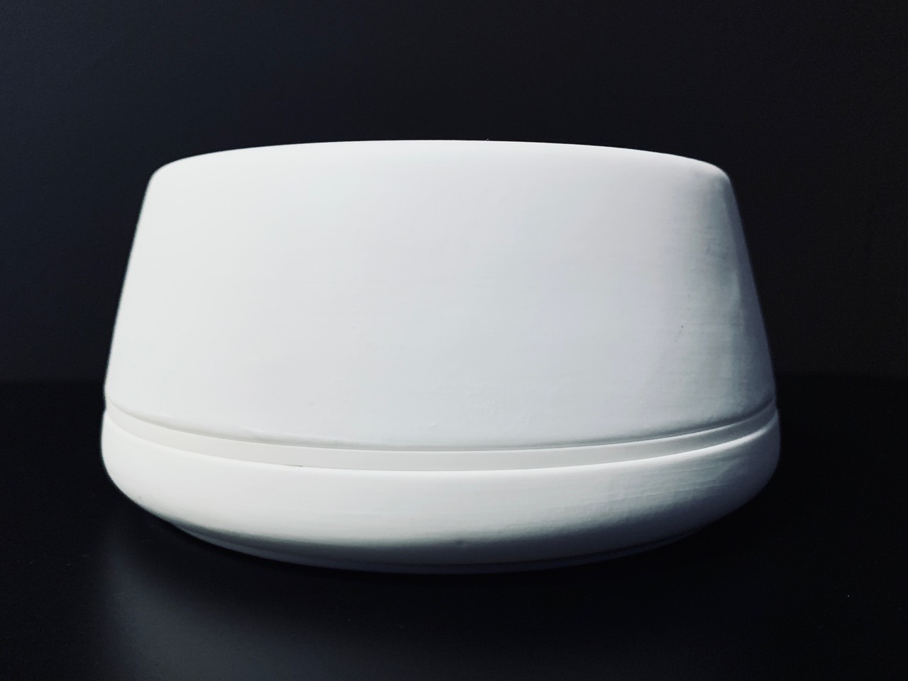 Image of the Skagerak low pot white 15 cm offered in this advertisement.
