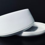 Image of the Skagerak low pot white 15 cm offered in this advertisement.