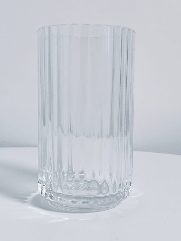 Image of the Lyngby vase glass 12 cm white offered in this advertisement.