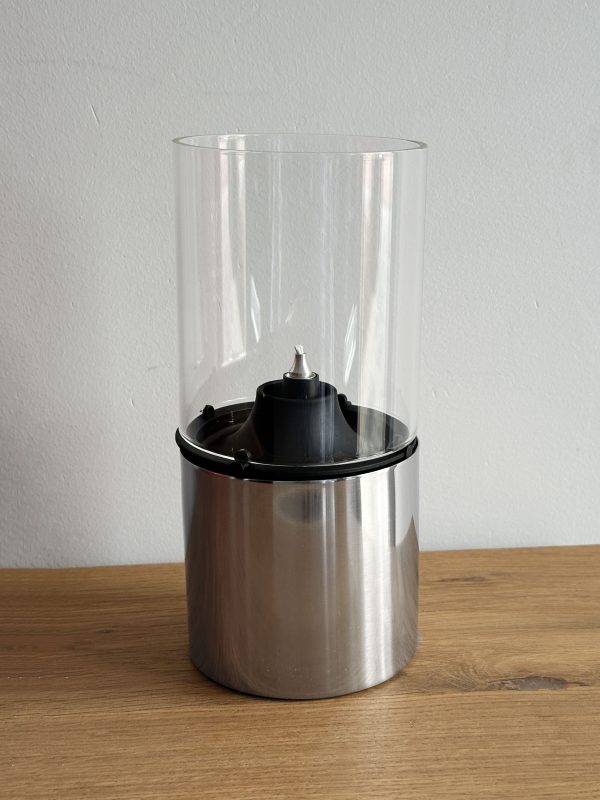Stelton rvs Olielamp ontwerp van Erik Magnussen