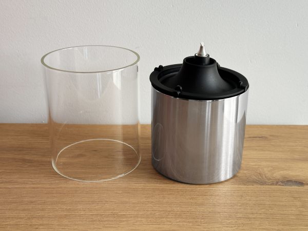 Stelton rvs Olielamp ontwerp van Erik Magnussen