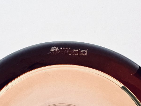 Abbildung der Iittala Kartio Vase Rio Brown, die in dieser Anzeige angeboten wird