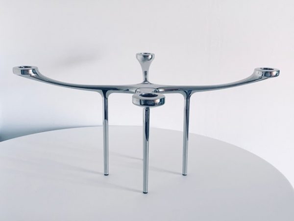 Afbeelding Menu Candelabra kandelaar die in deze advertentie wordt aangeboden.