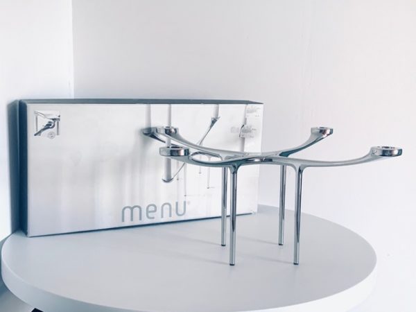 Afbeelding Menu Candelabra kandelaar die in deze advertentie wordt aangeboden.