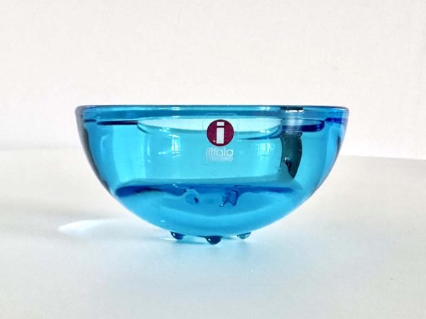 Iittala Ballo waxinelichthouder Licht blauw