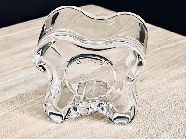 Iittala Alvar Aalto waxinelichthouder transparant