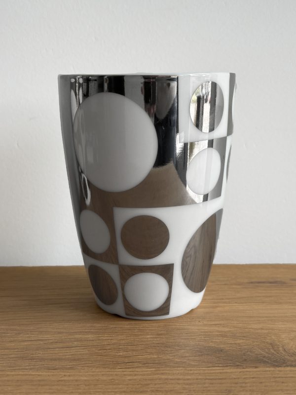 Menu Verner Panton dubbelwandige beker Platinum 210 ml