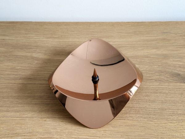 Stelton Papilio Uno Blok Kandelaar rosé