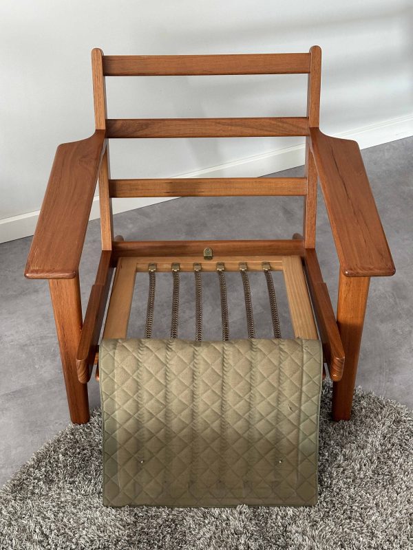 Vintage Getama GE290 stoel door Hans J. Wegner