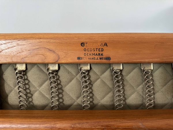 Vintage Getama GE290 stoel door Hans J. Wegner